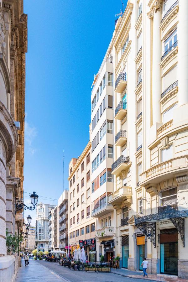 Apartamento Ayuntamiento Panoramic Valencia Exterior foto